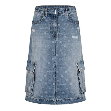 blue givenchy skirt|givenchy skirt denim.